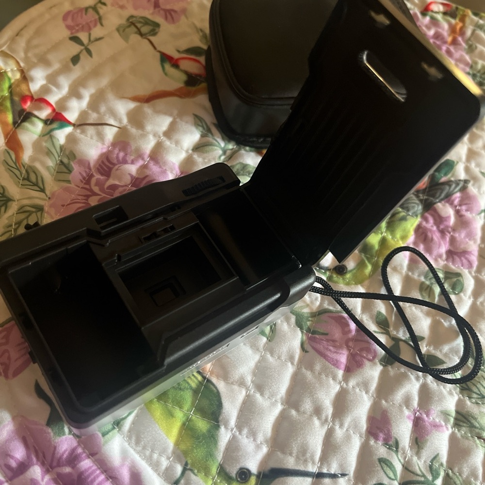 Silver Camera with Case - Picture 3 of 5